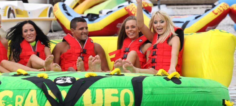 Makarska: Crazy UFO Adrenaline Ride for 6 People MPL Nautika - The Experience Itself