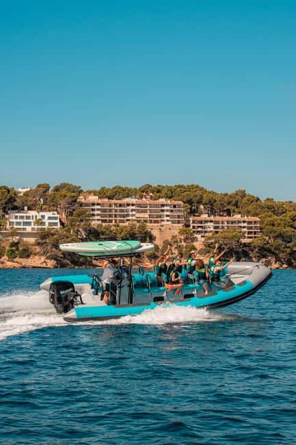 Mallorca: 2h speedboat tour, visit caves, cliffs and snorkel - The Thrill of Speed and Scenic Stops