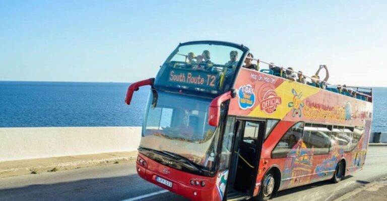 Malta: City Sightseeing HOHO Bus Tour & Optional Boat Tour - Discovering Malta on a Hop-On-Hop-Off Bus