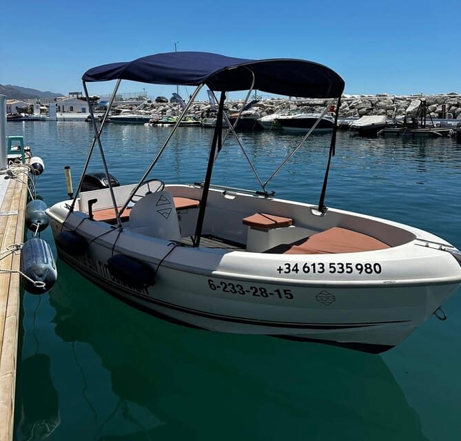 Marbella: Puerto Banús Boat Rental with No License Needed - The Itinerary and What to Expect