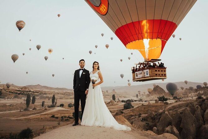 Marriage Proposal and Photoshoot in Cappadocia with Balloon view - The Photography: Quality and Flexibility