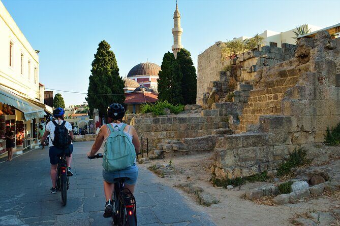 Mediaeval Rhodes E-bike Highlights Photo Tour Morning/Sunset - The Ride and Group Experience