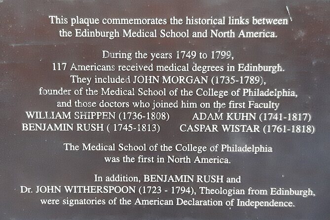 Medical and Surgical History of Edinburgh - Private Walking Tour - Practical Details and What to Expect