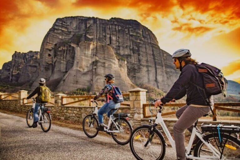 Meteora Sunset Tour on E-bikes - The Tour Itinerary