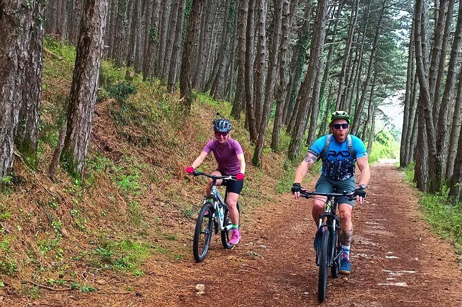 Mountain Biking on Vrmac peninsula - Panoramic view on Kotor bay - Off-Road Ride to Saint Ilija Peak