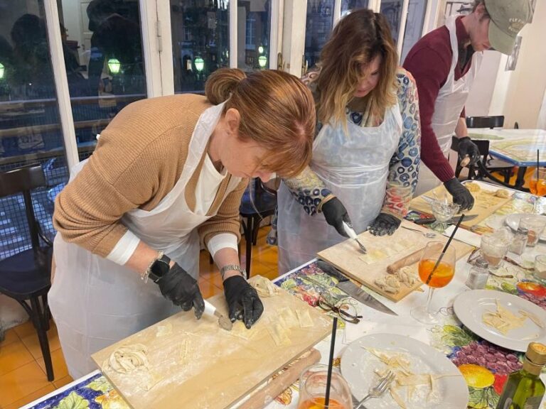 Naples: Pasta Cooking Class with Tiramisù and a Drink - What Makes This Experience Stand Out?