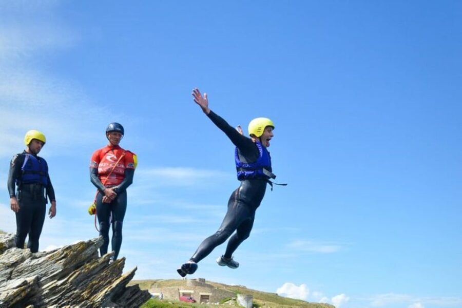 Newquay: Coasteering - The Included Amenities and Practical Details