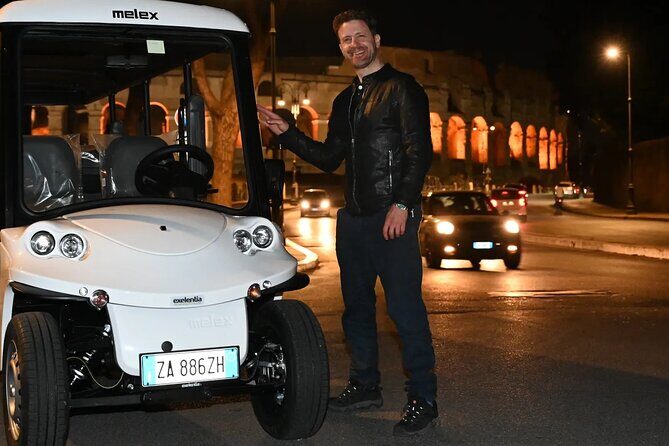 Nocturnal Rome Golf Cart / E-Calessino Tour - The Itinerary: An Evening of Highlights