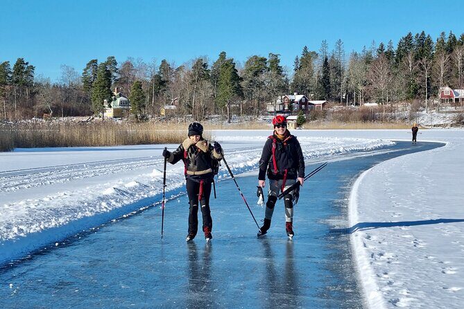 Nordic Ice Skating on a Frozen Lake in Stockholm - Who Will Love This Tour?