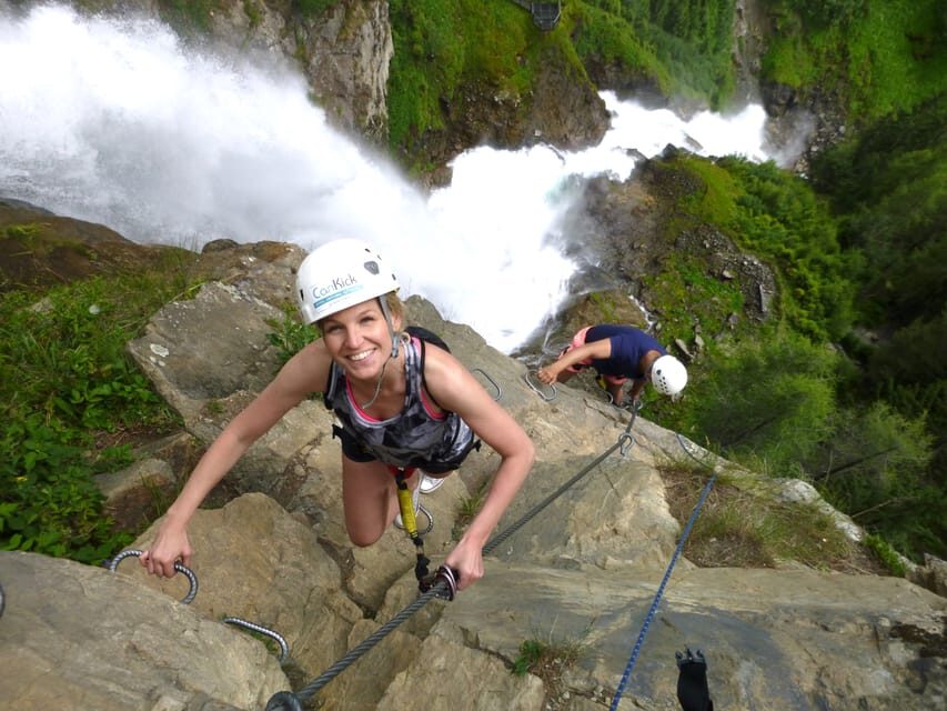Ötztal: Via Ferrata Climbing Tour at Lehner Waterfall - The Itinerary and What You Can Expect