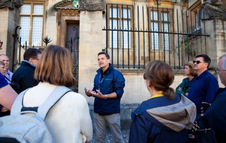 Oxford: Private Walking Tour with University Alumni Guide - Hidden Stories and Local Insights