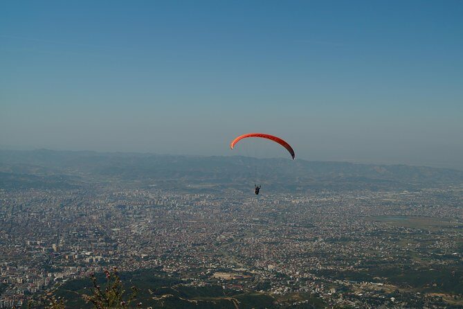 Paragliding Tandem Experience From Dajti Mountain - The Paragliding Experience Itself