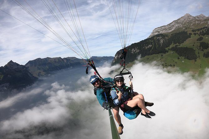 Paragliding Tandemflight Lucerne - Engelberg - The Itinerary in Detail
