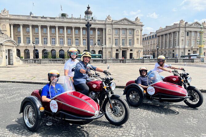 Paris The Ultimate Monuments Experience Private Sidecar Tour - FAQs