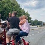 Party and Beer Bike Private Sightseeing Tour Berlin with Pick-up - The Itinerary and Route