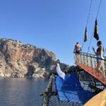Pirate Boat Tour in Alanya: A Relaxing Day Out with Lunch - First Stop: The Coastline and Red Tower