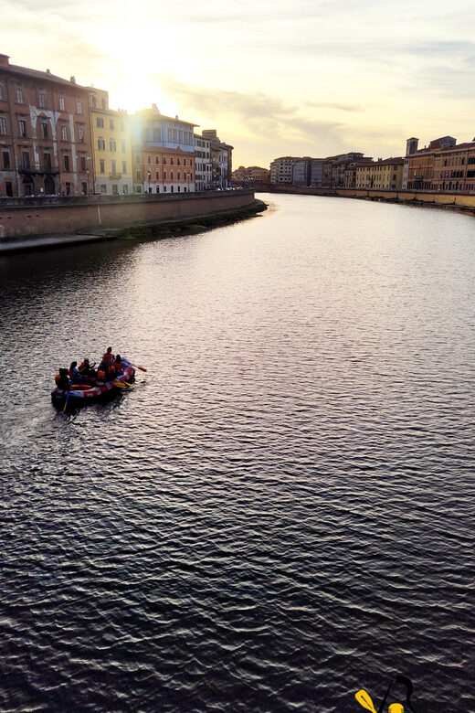 Pisa: rafting tour with aperitif - The Value of the Experience