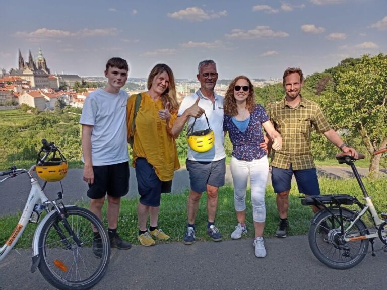 Prague 3-Hour Sightseeing Tour by Electric Bike - The Sum Up
