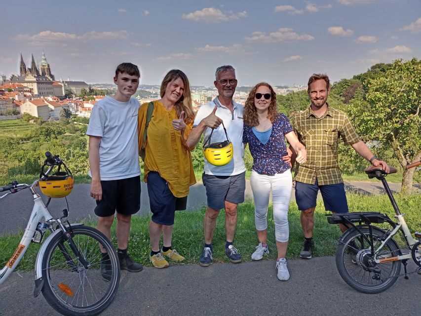 Prague 3-Hour Sightseeing Tour by Electric Bike - The Sum Up