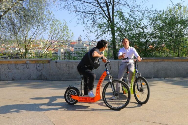 Prague: Tour by Electric Scooter or Cruiser eBike - What’s Included & What’s Not