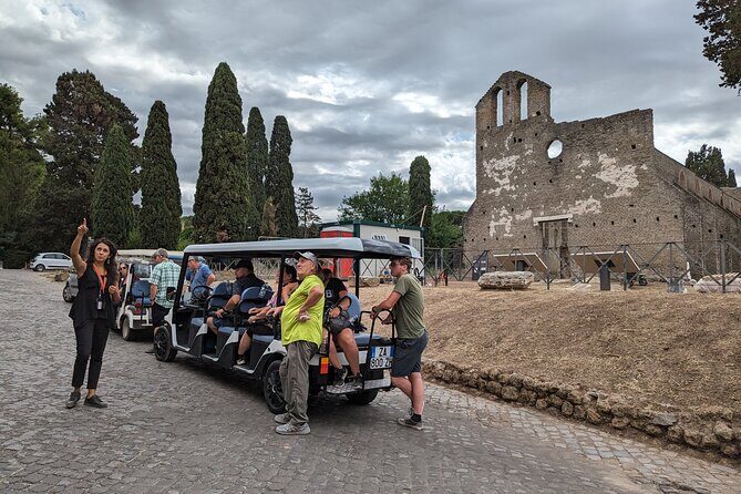 Private Appian Way (Appia Antica) Tour in Rome by Golf Cart - Detailed Breakdown of the Itinerary