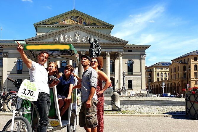 Private Munich Rickshaw City Tour and English Garden - Exploring the Itinerary in Detail