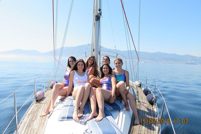 Private Sailing - dolphin Experience from Estepona - drink & food - Authentic Experiences and the Crew