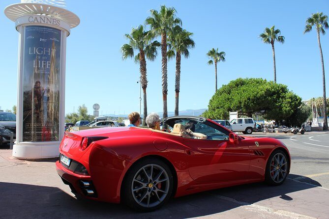 Private Tour on the Roads of Cannes by Ferrari - The Itinerary in Detail