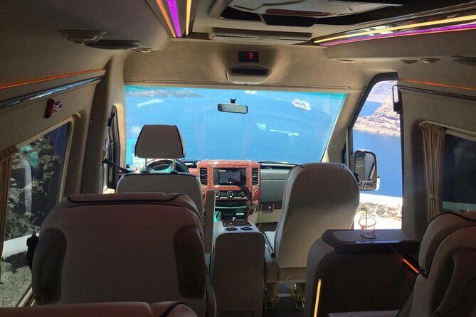 Private Transfer from Airport to Santorini Hotels - The Experience in Detail