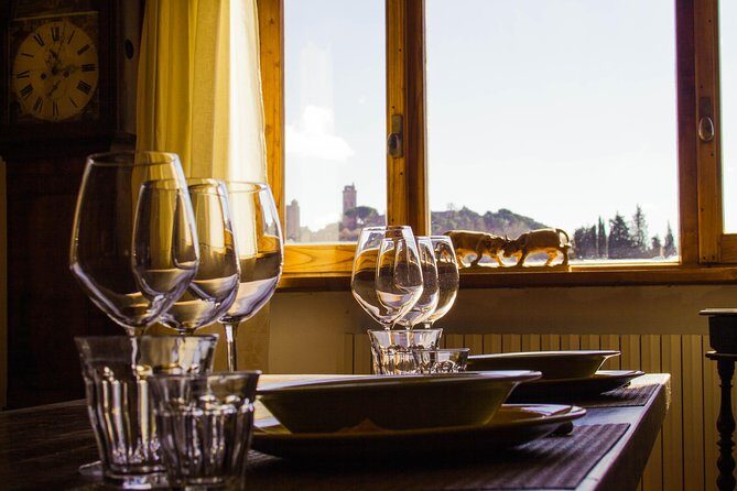 Private Wine, Evo oil & Cheese Tasting - The Setting and Introduction