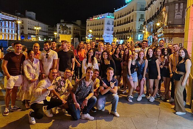 PUBCRAWL Bar and Party Route in Madrid - The First Stop: Puerta del Sol