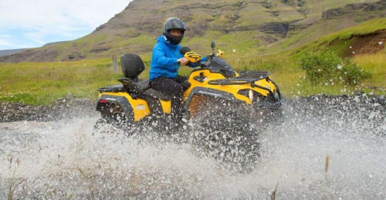 Reykjavik: ATV & Rafting Tour - Transition and Break