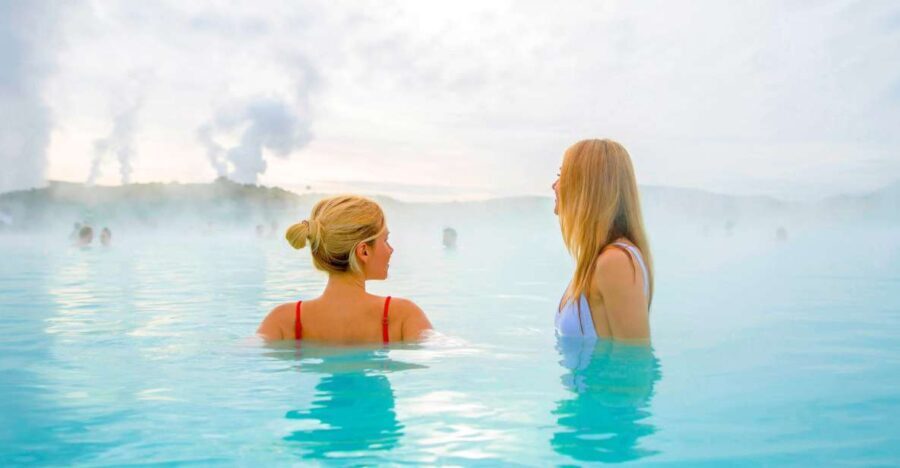 Reykjavík: Golden Circle and Blue Lagoon Tour with Transfers - The Blue Lagoon Experience: Relaxation and Practical Tips