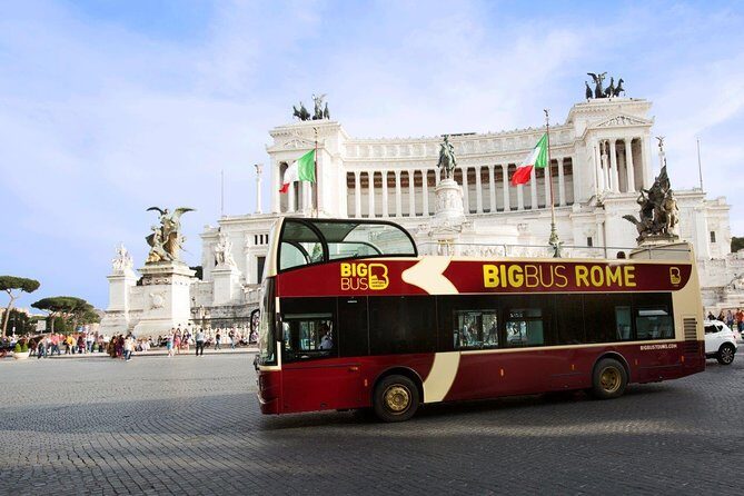 Rome: Big Bus Hop-on, Hop-off Open-Top Sightseeing Tour - Detailed Breakdown of the Itinerary