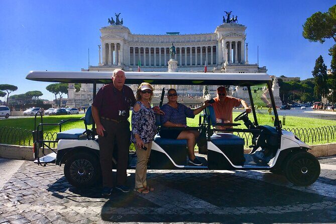 Rome in Golf Cart 4 hours Private Tour with Pickup from hotel - An In-Depth Look at the Tour Itinerary