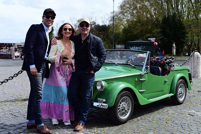 Rome Panoramic Tour by Vintage Classic Cabriolet Car or Vintage Minibus - Practical Details and Tips