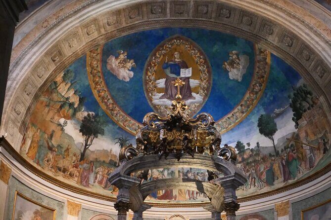Rome: Underground Temples and Crucifixion Relics Walking Tour - Visiting the Basilica of St. John Lateran