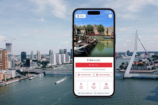 Rotterdam: Art, History and Architecture Self-Guided Audio Tour - FAQs