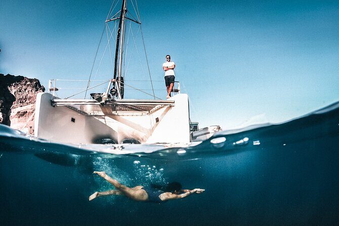 Santorini All-inclusive Private Catamaran Cruise - What’s Included and What to Consider