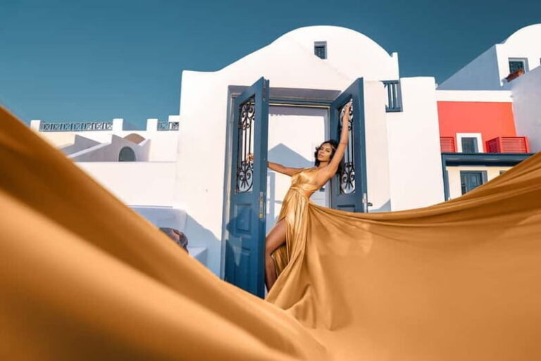 Santorini: Flying Dress Photoshoot - The Experience Breakdown