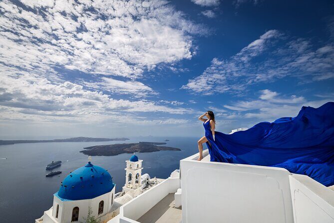 Santorini Flying Dress Photoshoot  Private Tour & Photos - The Photos: Quality, Delivery, and Real Value