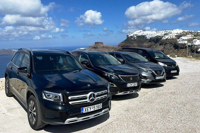 Santorini Private Transfer between Airport or Port and Santorini - The Sum Up