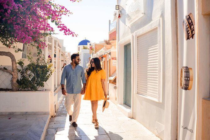 Santorini Vacation Photoshoot - The Sum Up