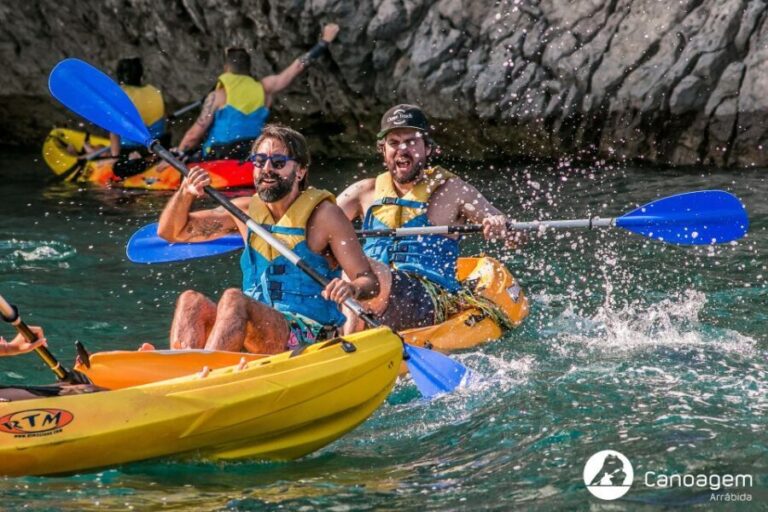 Sesimbra: Arrábida Natural Park Guided Kayaking Tour - The Itinerary in Detail