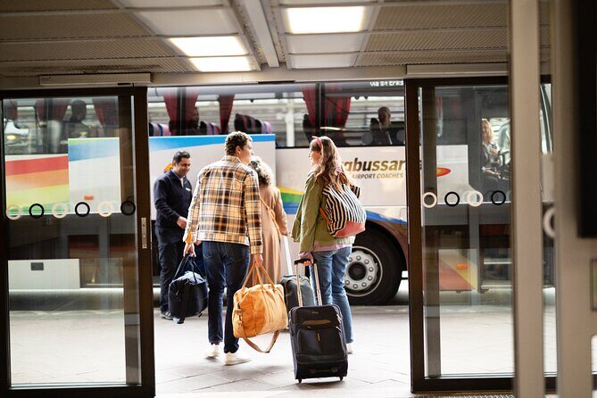 Skavsta Airport Bus Transfer - The Boarding Process and Experience on the Bus