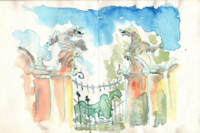 Sketching in Rome Villa Borghese Private lesson with Guido - Final Thoughts