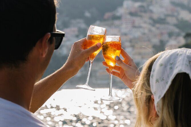 Small Group Tour in Positano by Boat at Sunset with Prosecco - The Sum Up