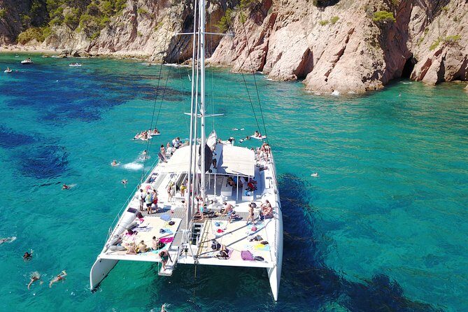 Special tour for groups sailing along the Costa Brava in a big catamaran. Food and drinks included. - Who’s This Tour Best For?