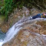 Sports canyoning in the Vercors near Grenoble - Equipment & Safety Briefing