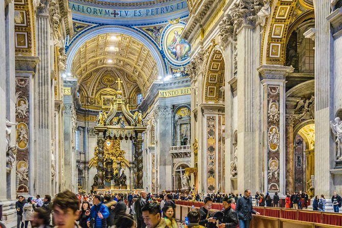St. Peters Basilica: Self-guided Audio Tour on your Phone (without ticket) - Detailed Breakdown of the Itinerary